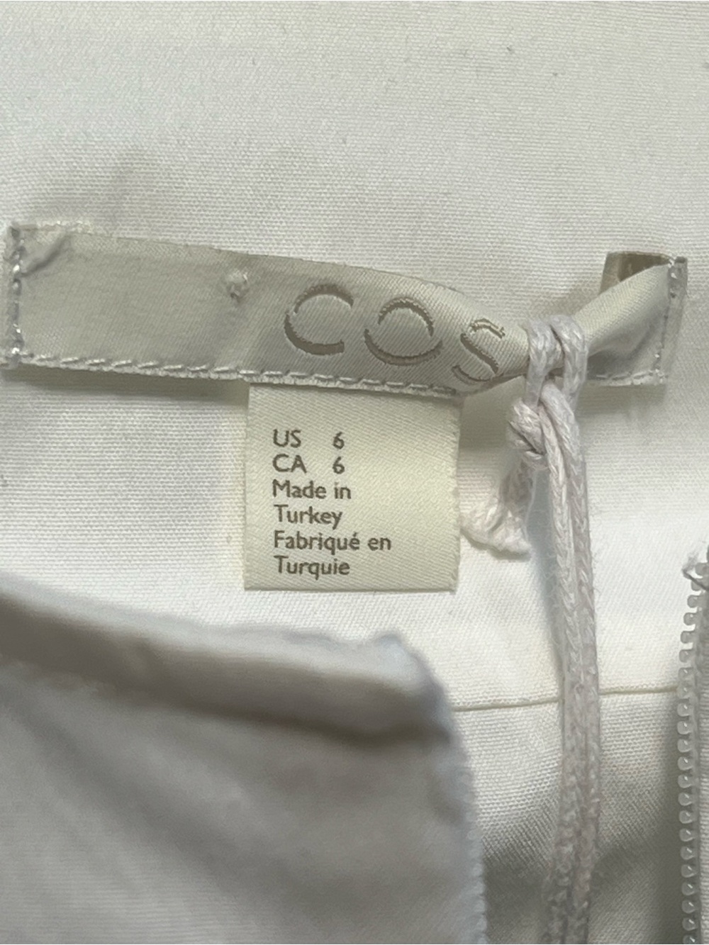 COS cotton zip top - Picture 4 of 5